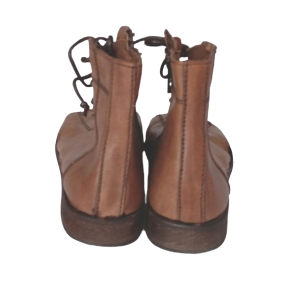 SUTRO Fremont Lace Up Open Toe Booties sz 8 - Picture 4 of 12